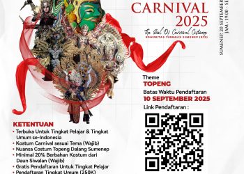 Flayer Madura Ethnic Carnival (MEC 2025).