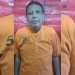 Tersangka kasus penipuan dan/atau penggelapan berinisial AMK (51) diamankan Polres Sumenep. (Humas Polres Sumenep/istimewa)